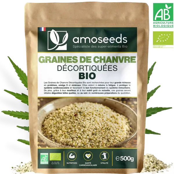 Le meilleur pour une carence en Oméga-3 : Amoseeds