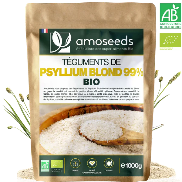 Le meilleur pour le transit intestinal : Amoseeds